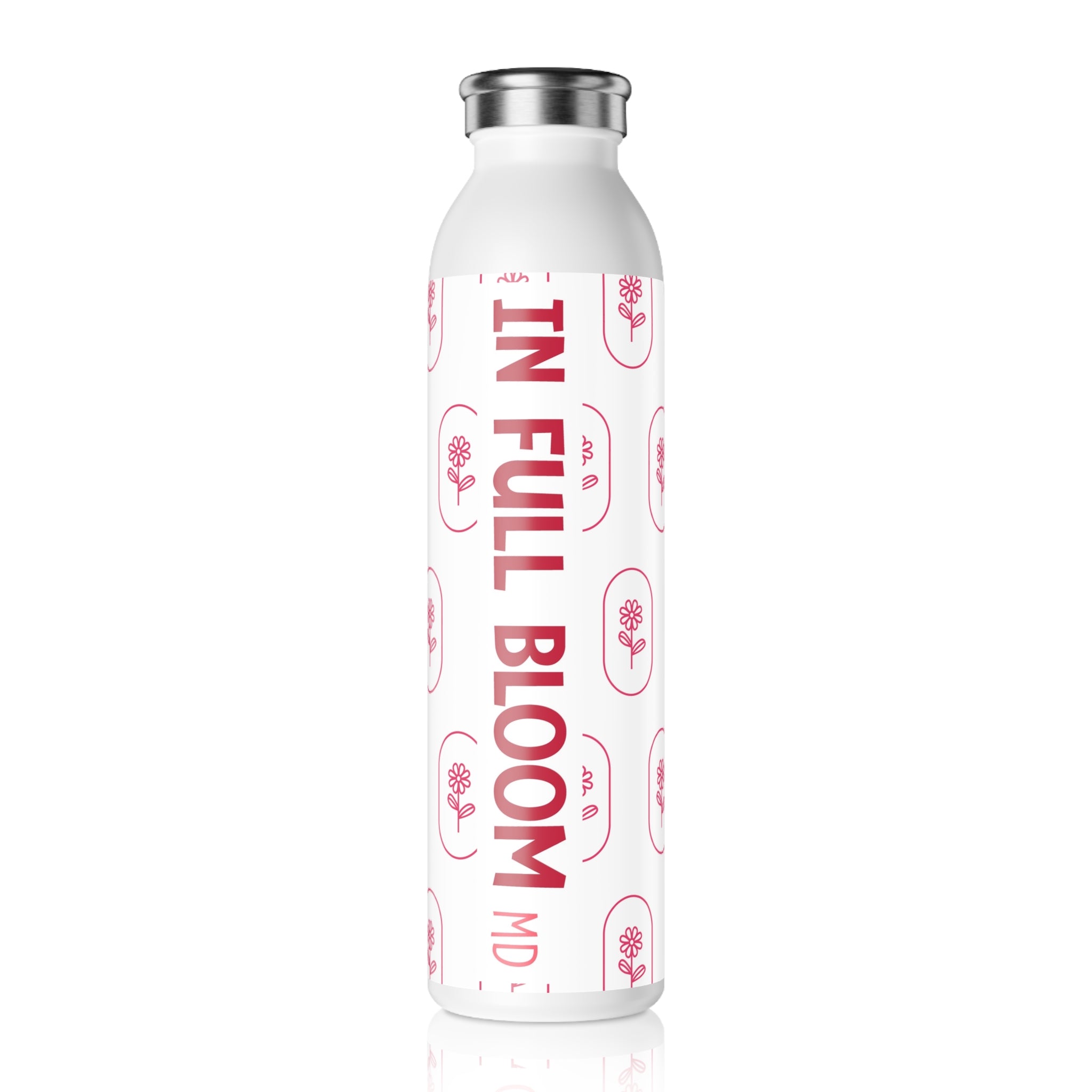 In Full Bloom MD Slim Stainless Steel Bottle